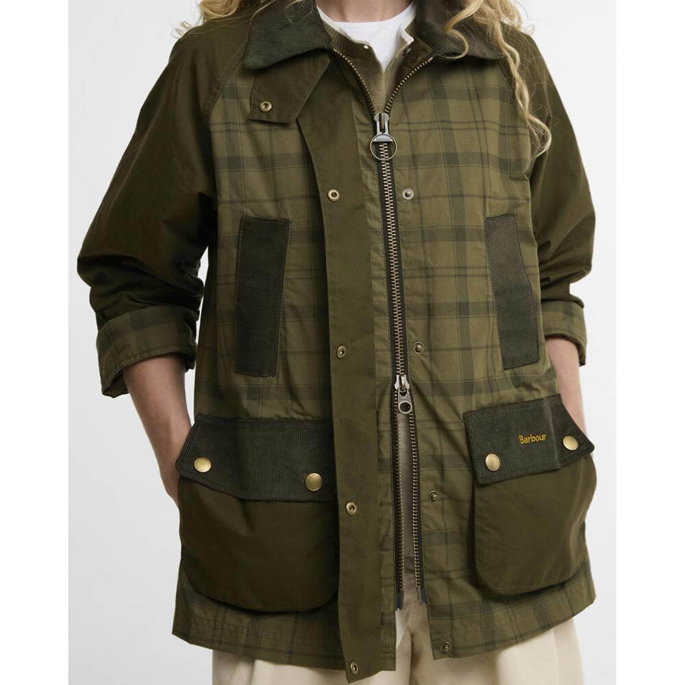 Barbour Modern Tartan Beadnell Casual Jacket